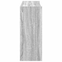 VidaXL Schoenenrek 80x25x62 cm bewerkt hout grijs sonoma eikenkleur - thumbnail