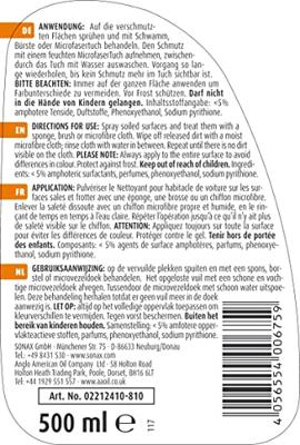 SONAX interieurreiniger "xtreme autoinnenreiniger" car interior cleaner 500 xtreme