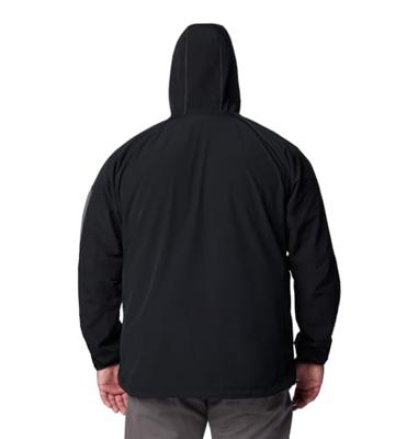 Columbia Tall Heights Hooded Jas Heren Softshell Black L