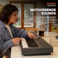 Roland GO:KEYS 5 GT keyboard grijs - thumbnail