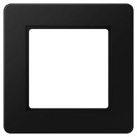 JUNG a-flow grafiet zwart afdekraam S AF 581 BF SWM - thumbnail