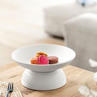 Villeroy & Boch Serveerschaal Manufacture Rock - Wit - ø 24 cm - thumbnail
