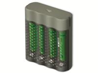 GP Recyko USB Lader + 4 AAA Batterijen 950mah - thumbnail