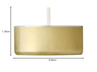 Waxinelicht 18/38 wit - thumbnail