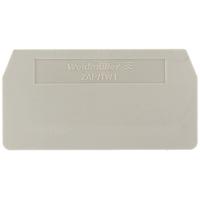 Weidmüller 7907370000-1 Afsluitplaat Geschikt voor: ZDU, ZPE 6 Beige 1 stuk(s) - thumbnail