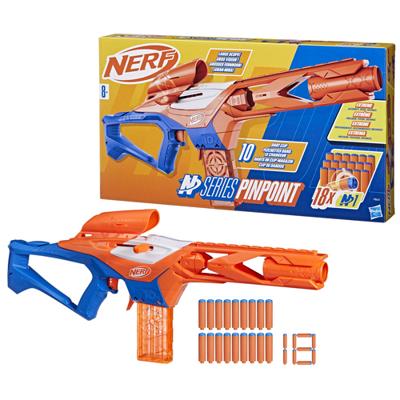 Nerf NSeries Pinpoint blaster met dart, 18 darts, vanaf 8 jaar