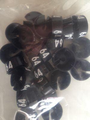 MB zwart/wit 64 voor op kledinghanger