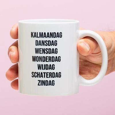 Mok Kalmaandag, Dansdag, Wensdag...