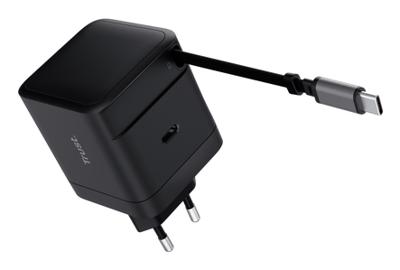 Trust Maxo intrekbare USB-C oplader, 65 W