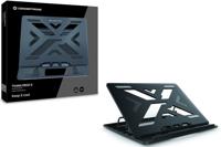 Conceptronic ERGO Laptop Cooling Stand 39,6 cm (15.6 ) Notebookstandaard Zwart - thumbnail