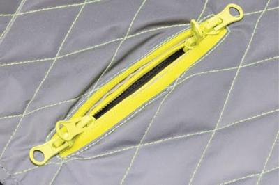 Beeztees Hondenjas Safety Gear Allia reflecterend grijs verschillende maten, maat:44 cm
