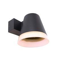 Deko Light Serpentis 731076 LED-wandlamp LED vast ingebouwd Energielabel: G (A - G) 6.2 W LED Donkergrijs - thumbnail