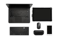 Kensington Multi-Device Dual Wireless Compact Keyboard toetsenbord - thumbnail