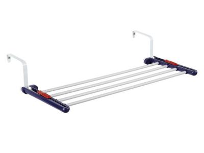 Leifheit 81410 Radiator/Balkon Droogrek Quartett 2M Leifheit 81410 Radiator/Balkon Droogrek Quartett 2M