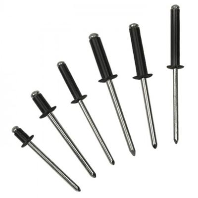 Bralo Popnagel 4,8 x 24 mm zwart (200 stuks) Bralo Popnagel 4,8 x 24 mm zwart (200 stuks)