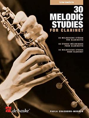 De Haske 30 Melodic Studies for Clarinet boek