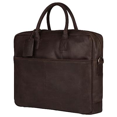 Burkely Vintage Max Worker 17" laptopbag-Brown