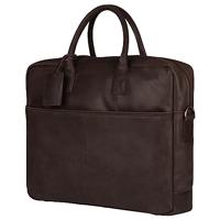 Burkely Vintage Max Worker 17" laptopbag-Brown - thumbnail