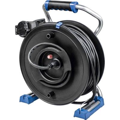 AS Schwabe 23247 Kabelhaspelset 40.00 m Zwart Randaarde stekker