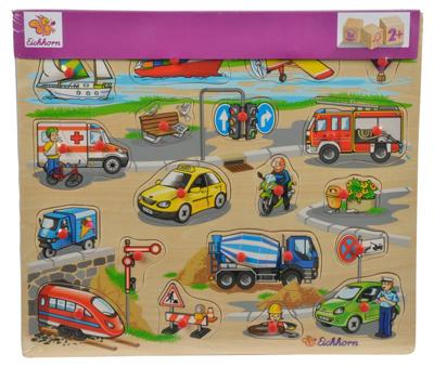 Eichhorn houten mega noppenpuzzel