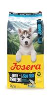 JOSERA Junior High Proteïne, zeevis (1 x 12,5 kg) | Premium droogvoer actieve honden vanaf 6 weken | zalm & zoete aardappel | graanvrij & eiwitrijk | L-carnitine & taurine | 1 stuk verpakt - thumbnail