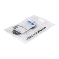 Akyga AK-DC-01 USB-laadkabel DC-stekker 5,5 mm 0.80 m Zwart - thumbnail