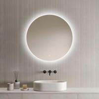 Loxa - Ronde Badkamerspiegel Lena met Led 70cm - Dimbaar - Condensvrij vlak - Duurzame kwaliteit - Eenvoudige installatie - thumbnail