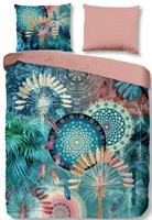 Hip katoenen dekbedovertrek 2 persoons - thumbnail