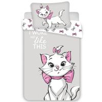 Disney Aristocats peuterdekbedovertrek - 100 x 135 cm - grijs - Katoen - thumbnail