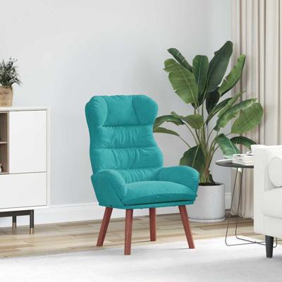 Fauteuil Turquoise 69 x 74 x 93 cm Fluweel