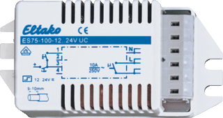 Eltako ES75-12..24V UC Stroomstootschakelaar Vaste inbouw 1x NO 230 V 10 A 500 W 1 stuk(s)