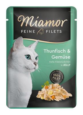 Miamor natvoer voor kat Tonijn met groenten 100 g