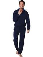 Pastunette tricot heren Huispak - Dark Blue - Katoen - thumbnail