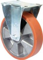 BS Rollen Bokwiel | 160 mm 600 kg | gietwerk polyurethaan-wielband | 138 x 110 mm aluminium | 1 stuk - N110.B90.163 N110.B90.163 - thumbnail