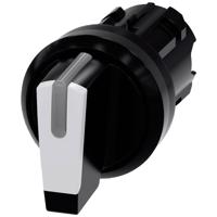 Siemens 3SU10022BM600AA0 3SU1002-2BM60-0AA0 Knevelschakelaar Kunststof frontring Zwart, Wit 2 x 45 ° 1 stuk(s) - thumbnail