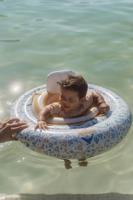 Little Dutch Ocean Dreams Babyfloat 67 cm Blauw - thumbnail