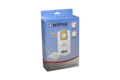 Nilfisk 128389187 Stofzuigerzak (4 stuks + filter)