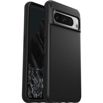 Otterbox Symmetry Backcover Google Pixel 8 Pro Zwart Stootbestendig, Inductieve lading Otterbox Symmetry Backcover Google Pixel 8 Pro Zwart Stootbestendig, Inductieve lading