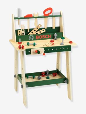 Houten werkbank meerkleurig