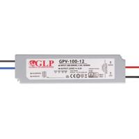 LED Trafo 100 Watt - 12VDC - 8,3A - GPV-100-12 - thumbnail