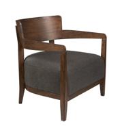 Dutchbone Fauteuil 'Duran', kleur Grijs - thumbnail