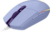 Logitech - G203 Lightsync Gaming Mouse - Lilac - thumbnail