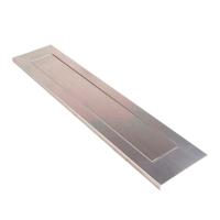 AMI briefplaat DL - binnendraaiend met veer - 340x73mm - F1 - 400060 - thumbnail