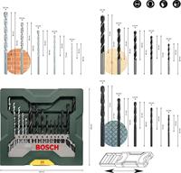 Bosch Accessoires 15-Delige Mini X-Line Set - 2607019675 - thumbnail