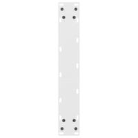 Bartafelpoten 2 st 50x(110-111) cm staal wit - thumbnail