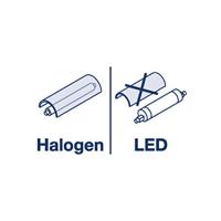 Philips LED 929001243702 LED-lamp Energielabel E (A - G) R7s 14 W = 100 W Warmwit (Ø x l) 29 mm x 118 mm 1 stuk(s) - thumbnail