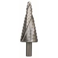 Bosch Accessories 2608597520 Bosch Power Tools HSS Getrapte boor Gezamenlijke lengte 93.5 mm 3 vlakken schacht 1 stuk(s) - thumbnail