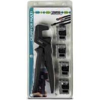 Phoenix Contact CRIMPFOX-M SET 1212093 Perstangset 5-delig Geïsoleerde kabelschoenen, Ongeïsoleerde buiskabelschoenen, Adereindhulzen Phoenix Contact CRIMPFOX-M SET 1212093 Perstangset 5-delig Geïsoleerde kabelschoenen, Ongeïsoleerde buiskabelschoenen, Adereindhulzen