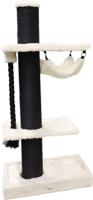 Krabpaal Lorenzo 'XXL' wit/zwart 163 cm Klimmeubels Gebr. de Boon - Gebr de boon - thumbnail