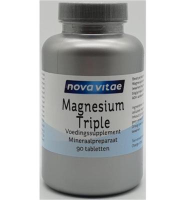 Magnesium triple citraat bisglycinaat malaat 90 Tabletten Magnesium triple citraat bisglycinaat malaat 90 Tabletten